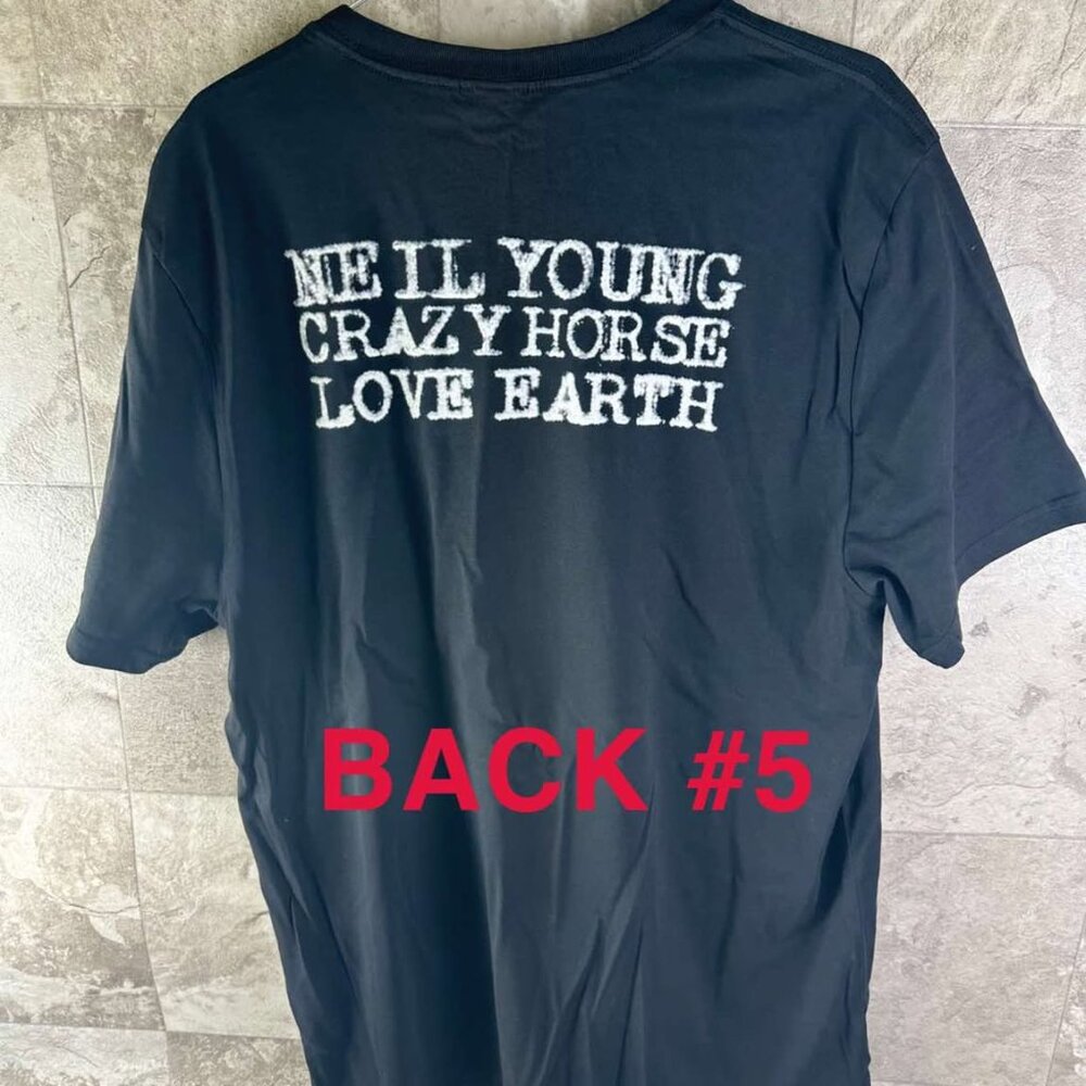 Neil Young Crazy Horse Love Earth Tour Shirt Lot - Picture 11 of 11